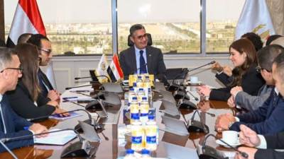 الدكتور شريف فاروق يبحث مع مايكروسوفت سبل تعزيز التحول الرقمي وتطوير منظومة الخدمات التموينية