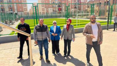  إدارة الخدمات الحكومية بالهيئة تتابع جاهزية تشغيل الخدمات الحكومية بالعبور الجديدة