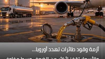  3 أسابيع فاصلة..مطارات أوروبا مهددة بالتوقف بسبب أزمة وقود الطائرات