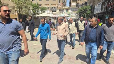 المهندس نادر زعفر: نفذنا حملة موسعة لرفع الإشغالات بميادين 6 أكتوبر