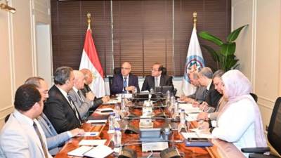 وزيرا المالية والري يبحثان تمويل مشروعات التحول إلى أنظمة الري الحديث