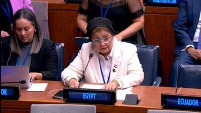 "مصر" تطرح رؤيتها حول السكان والتنمية أمام الأمم المتحدة