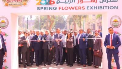 وزيرة التضامن تفتتح معرض "ديارنا زهور الربيع" بالمتحف الزراعي المصري