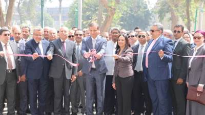 وزيرا الزراعة والتضامن يفتتحان معرض زهور الربيع بالمتحف الزراعي بالدقي