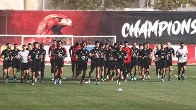 الأهلي يواصل تدريباته استعدادا لمواجهة بيراميدز في الدوري الممتاز