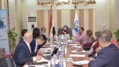المهندسة أسماء مخلوف تبحث تطبيقات المدن الذكية بالسويس الجديدة مع شركات تكنولوجيا