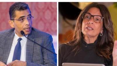 وزيرة الثقافة تبحث مع "محافظ البحر الأحمر" نقل المكتبات والمسرح المتنقل إلى شلاتين