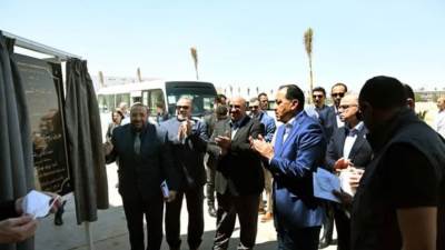 رئيس الوزراء يفتتح مصنع "جرين ريسايكل" لإعادة تدوير البلاستيك بـ5 ملايين دولار