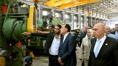 رئيس الوزراء يفتتح مصنع "جو ستيل" لصناعة المواسير باستثمارات 45 مليون دولار