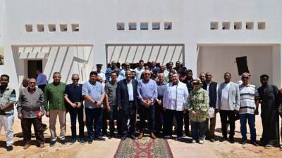  الدكتور سويلم يتفقد مشروع تنمية جنوب الوادي ومحطة الرفع العملاقة بتوشكى