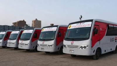 النقل: بدء تشغيل منظومة نقل آمنة لربط مدينة الشروق بمحطة القطار الكهربائي