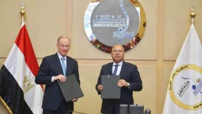 مباحثات مصرية روسية هامة لتعزيز التعاون في مجال النقل البحري التجاري