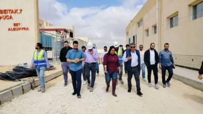 المهندس ياسر عبد الحليم يتفقد مشروعات الطاقة بمدينة حدائق أكتوبر