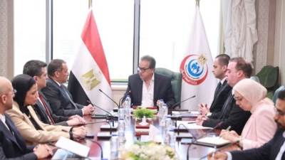 وزير الصحة يبحث التعاون الرقمي مع شركة أورانج مصر لتطوير المنظومة الصحية