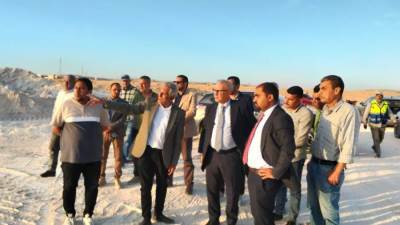 وزيرة الإسكان تتابع مشروعات المرافق والتطوير بـ4 مدن في الصعيد