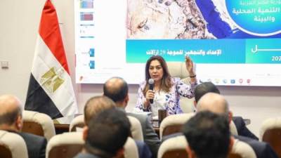 وزيرة التنمية المحلية تتابع الاستعدادات الخاصة بانطلاق الموجة ٢٩ لإزالة التعديات