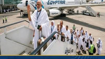 انطلاق أولى رحلات مصر للطيران لنقل حجاج بيت الله الحرام إلى الأراضي المقدسة