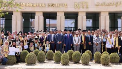 "القومي للاتصالات" يحتفل بتخريج 1627 متدربا من "سفراء الذكاء الاصطناعي"
