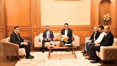 وزير الشباب يستقبل رئيس اتحاد اللياقة التنافسية لبحث خطط الاتحاد خلال المرحلة المقبلة