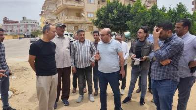 رئيس جهاز النوبارية الجديدة يتفقد الحيين الأول والثاني وعمارات الإسكان الاقتصادي