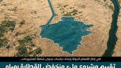دراسة: ملء منخفض القطارة يتسبب في خسارة مخزون البترول وتدمير 40 نوعاً نباتياً