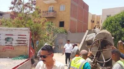 جهاز مدينة حدائق أكتوبر يتصدى للمخالفات البنائية وتغيير النشاط.. تفاصيل