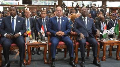 "السيسي" و"جوتيريش" يبحثان التعاون التنموي وتحديات المساعدات الإنسانية بغزة