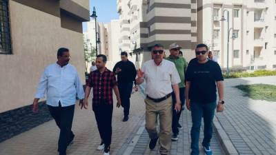 رئيس جهاز حدائق أكتوبر يكثف جولاته لمتابعة مستوى الخدمات والارتقاء بجودة الحياة