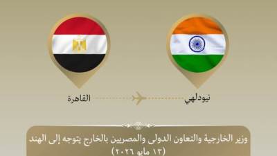 وزير الخارجية يتوجه إلى نيودلهي للمشاركة في الاجتماع الوزاري لمجموعة البريكس