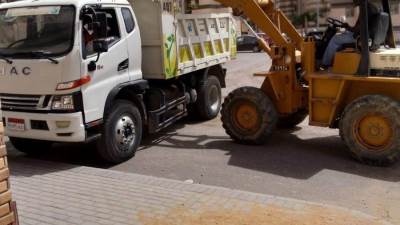 جهاز مدينة حدائق أكتوبر يكثف حملات النظافة بـ«فالي تاورز»