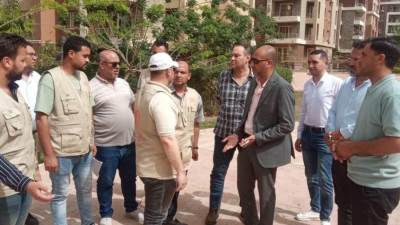 رئيس جهاز مدينة الشروق يشدد على صيانة الإنارة والطرق بمشروع دار مصر