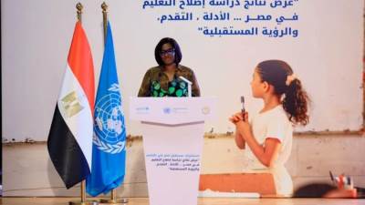 GPE: مصر انتقلت من تشخيص التحديات في التعليم لتنفيذ حلول إصلاحية شاملة