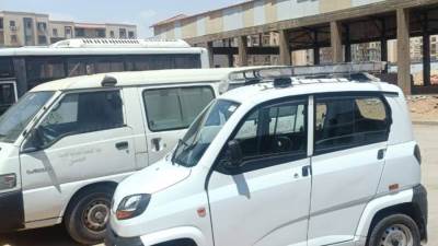 جهاز مدينة حدائق العاصمة يطارد السيارة الكيوت