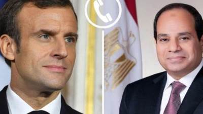 السيسي يجدد التأكيد لماكرون على اعتزاز مصر بالشراكة الاستراتيجية الشاملة مع فرنسا