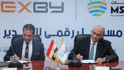 تعاون بين “جهاز تنمية المشروعات” و”شركة EXBY” لفتح أسواق تصديرية جديدة