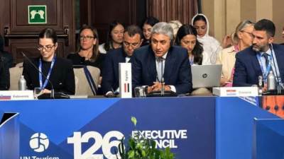 مصر تشارك بفعاليات الدورة الـ126 للمجلس التنفيذي لمنظمة الأمم المتحدة للسياحة 