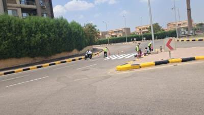طفرة جديدة في تطوير الطرق في الشيخ زايد