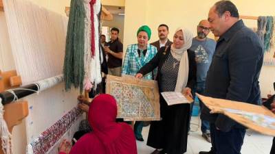 مُجمع ديسيا يُعيد السجاد اليدوي الفيومي للمنافسة