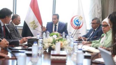 الصحة تبحث مع «إيني» الإيطالية تطوير مستشفى هليوبوليس الجديدة