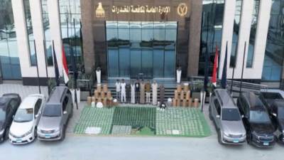 ضبط تشكيل عصابي بحوزته مواد وأقراص مخدرة بـ1.5 مليار جنيه