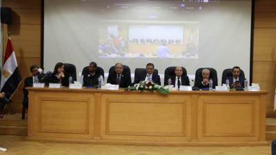 وزير الزراعة يفتتح فعاليات المؤتمر الدولي الأول للثروة الحيوانية والداجنة والسمكية