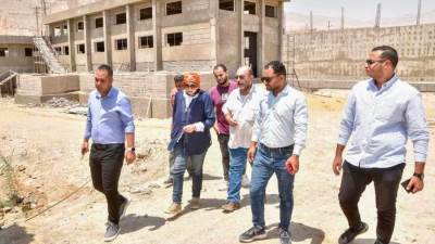 المهندسة أسماء مخلوف تتابع مشروع إعادة استخدام المياه المعالجة بالسويس الجديدة