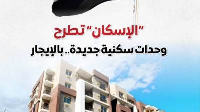 تعرف على تفاصيل طرح وزارة الإسكان وحدات سكنية بنظام الإيجار 