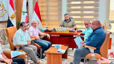 المهندس محمود مراد يتابع مشروعات الإسكان بمدينة العبور الجديدة