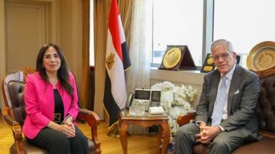 وزيرة الإسكان تستقبل القائم بأعمال السفير الأمريكي بالقاهرة لبحث تعزيز التعاون المشترك