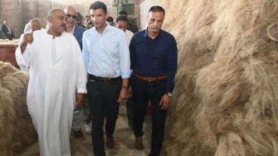 وزير الصناعة: الكتان المصري من المحاصيل التي تمتلك مزايا تنافسية عالمية