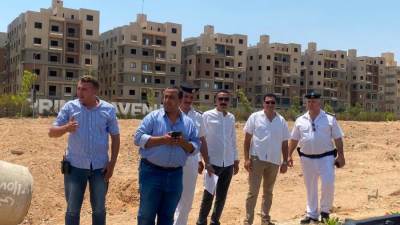 «حدائق أكتوبر» تواصل حملاتها لاسترداد أراضي غير الملتزم بسداد مستحقاتها