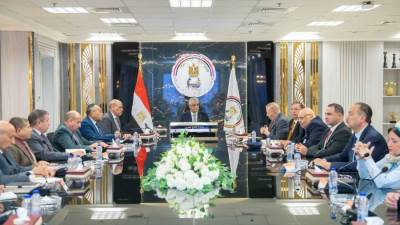 تفاصيل لقاء وزير الإنتاج الحربي بوفد جمعيات المستثمرين 