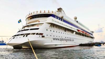 ميناء غرب بورسعيد يستقبل السفينة السياحية ASTORIA GRANDE