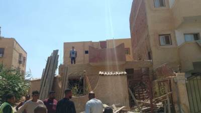  المهندس ياسر عبد الحليم: إزالة 6 مخالفات بنائية بحدائق أكتوبر